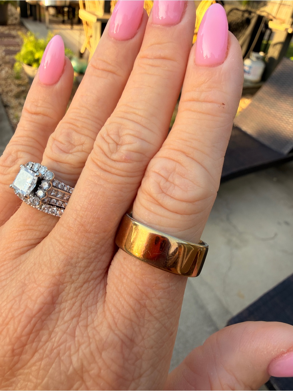 Oura Ring 4 Rose Gold Size 9